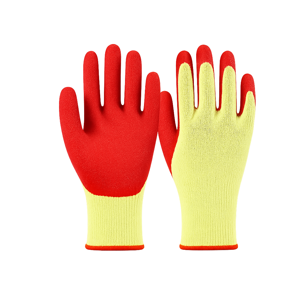 Red Safety Gloves