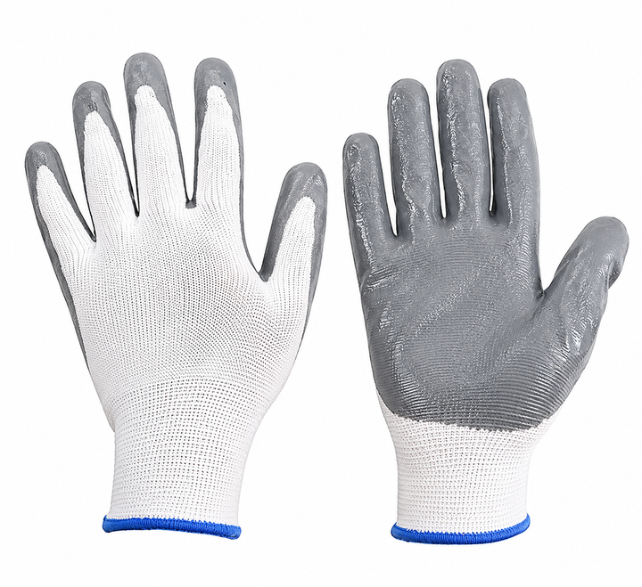 Grey Safety Gloves
