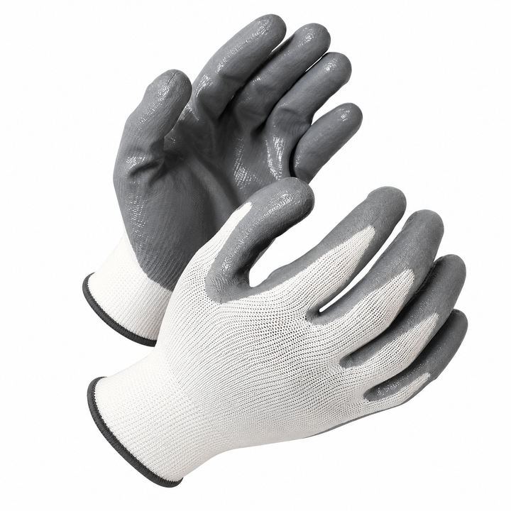 Grey Safety Gloves