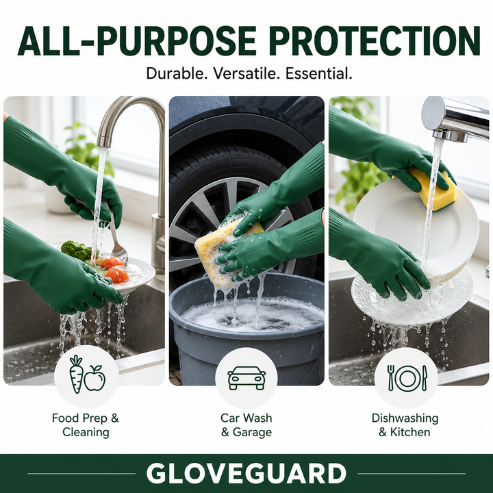 Green Cleaning Gloves