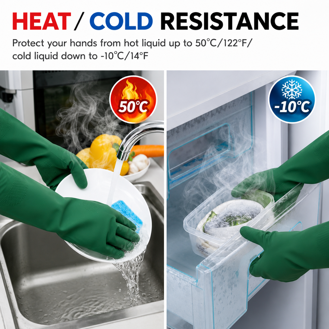 Green Cleaning Gloves