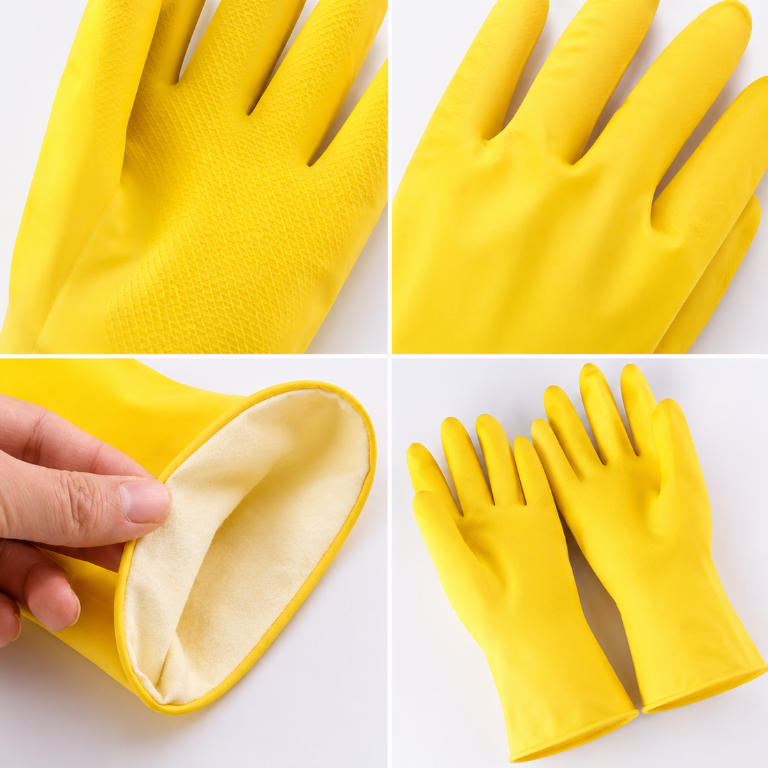 Yellow Cleaning Gloves