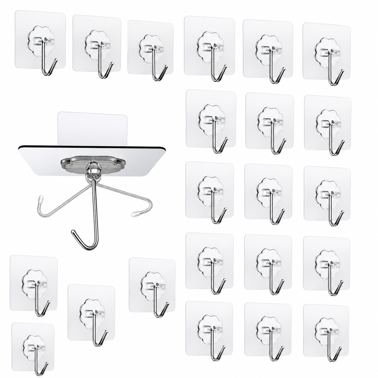 Self-Adhesive Wall Hooks