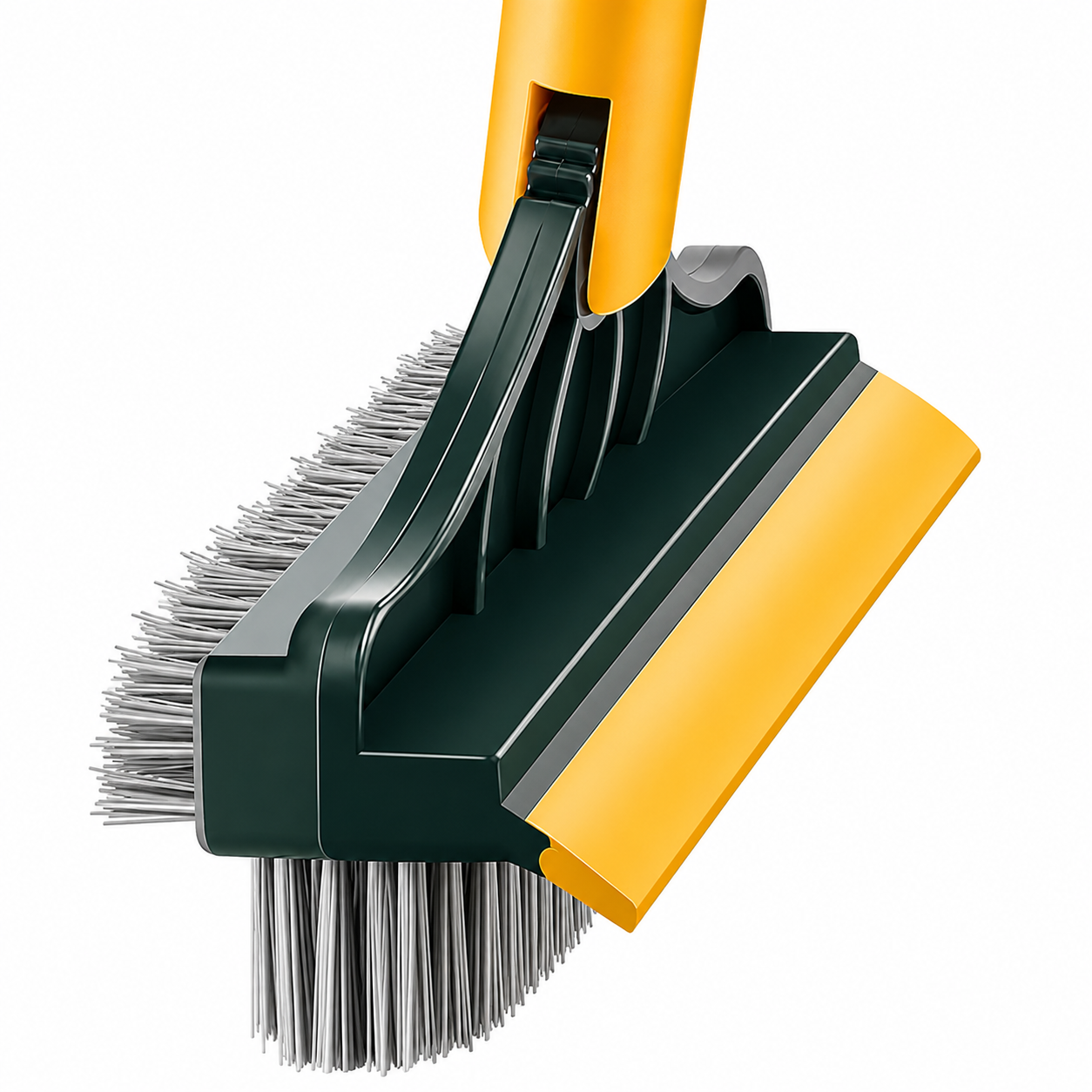 Floor Cleaning Brush with Wiper