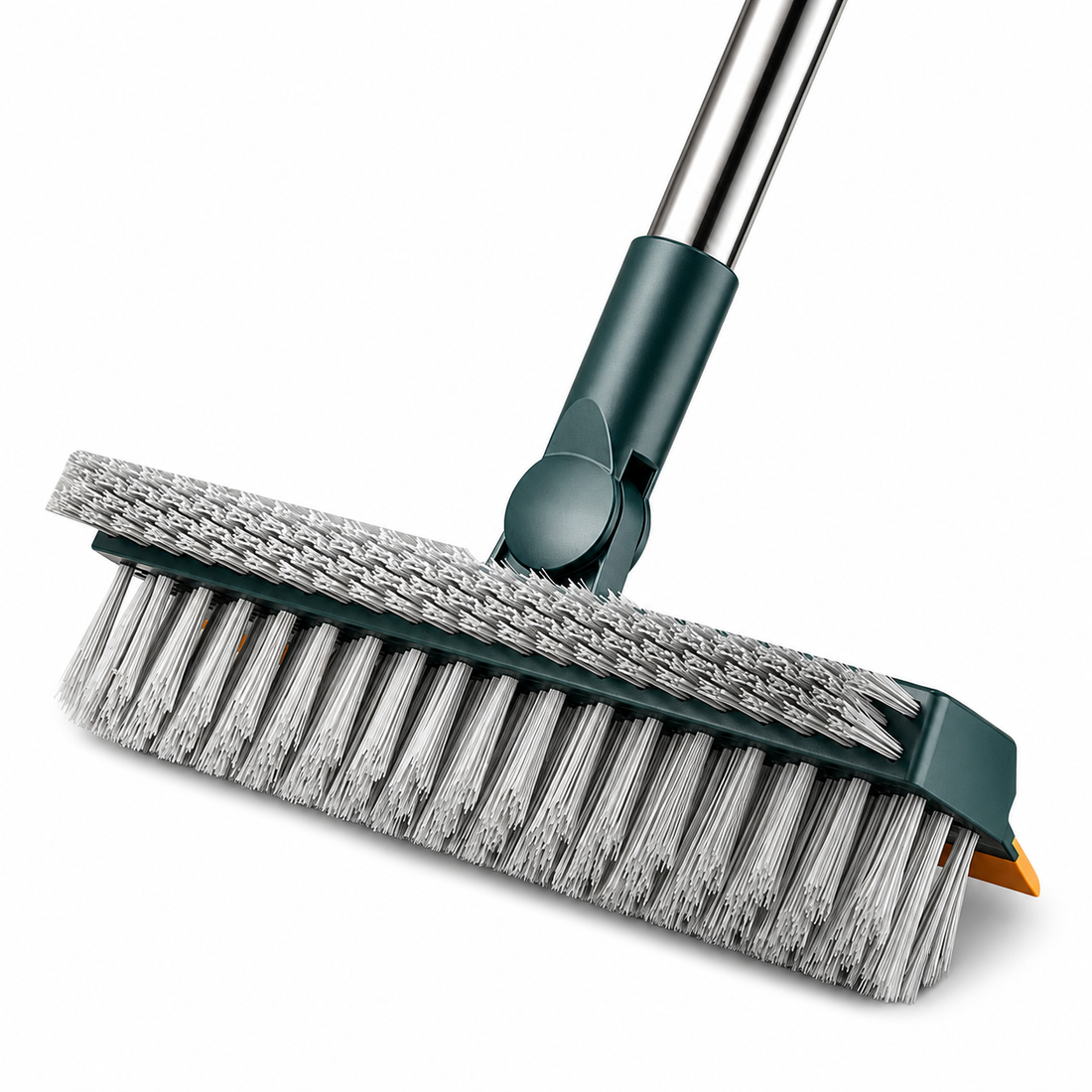 Floor Cleaning Brush with Wiper