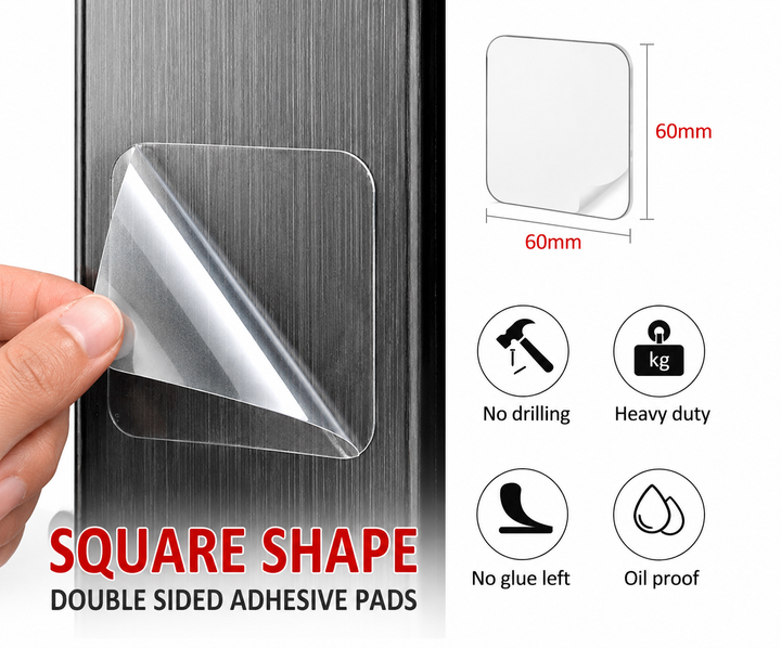 Transparent Adhesive Pads