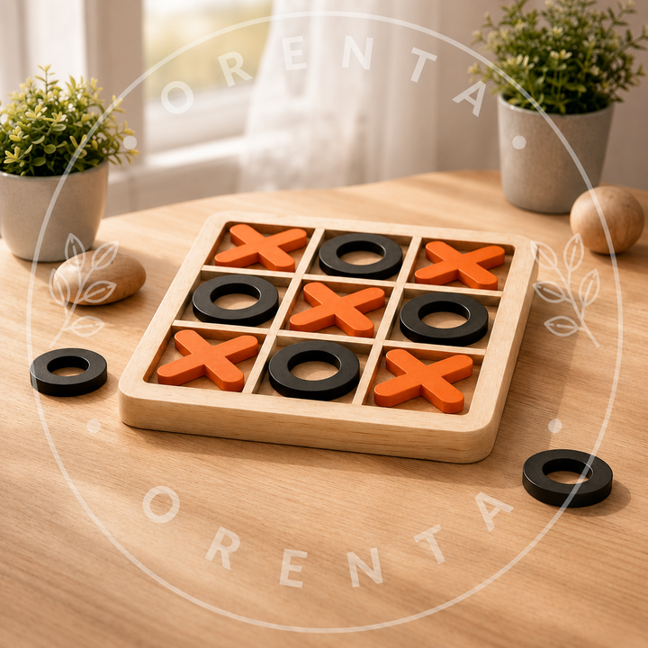 Wooden Tic Tac Toe