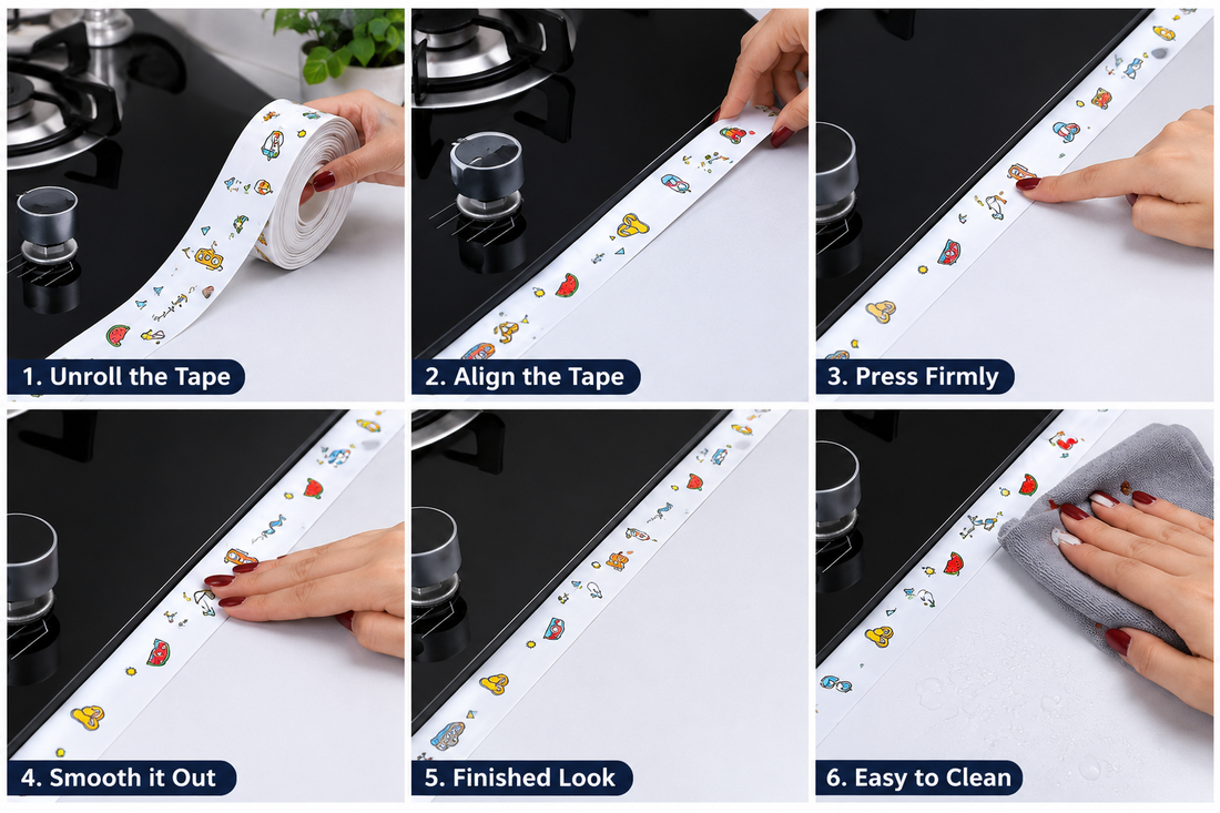 Orenta Kitchen Multipurpose Kitchen Sticker Roll