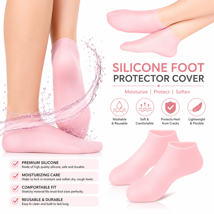 Reusable Waterproof Silicone Shoe Covers