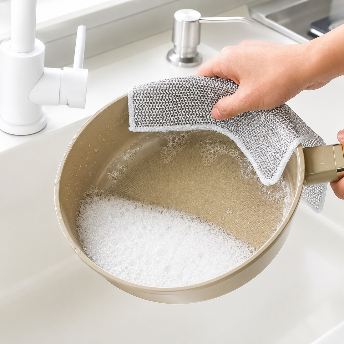Multipurpose Non-Scratch Scrubbing Pads (Pack of 5)
