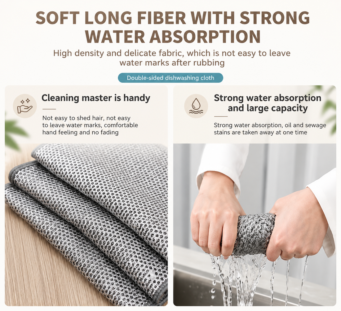 Multipurpose Non-Scratch Scrubbing Pads (Pack of 5)
