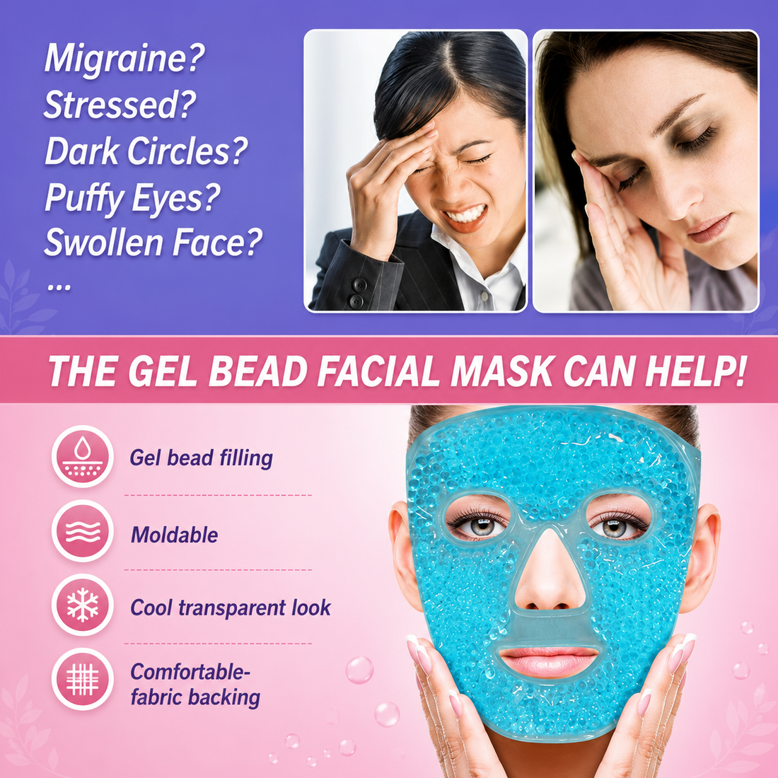 Cooling Gel Face Mask