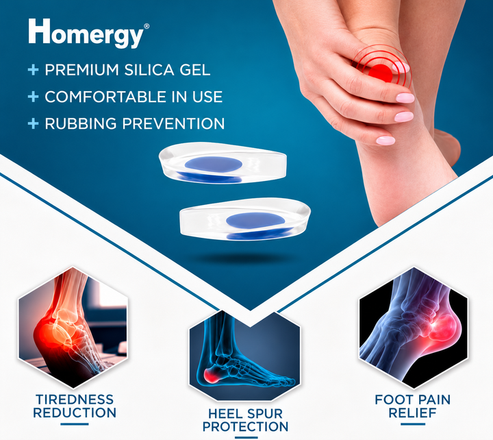 Silicone Gel Heel Cups