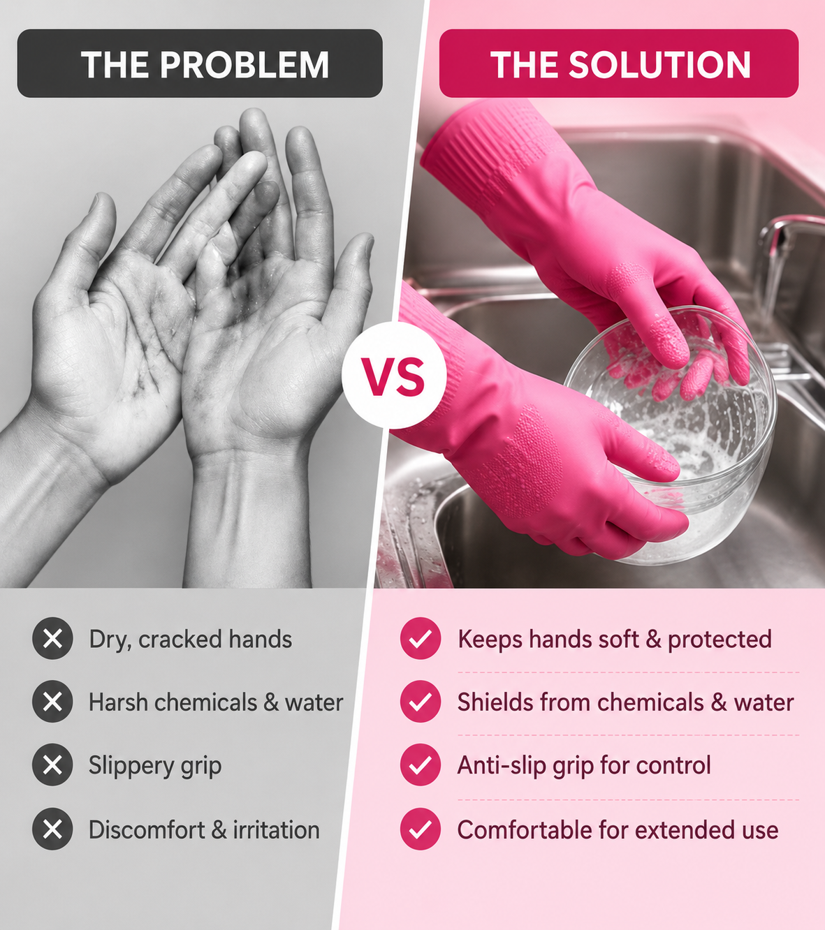 Silicone Dishwashing Gloves |