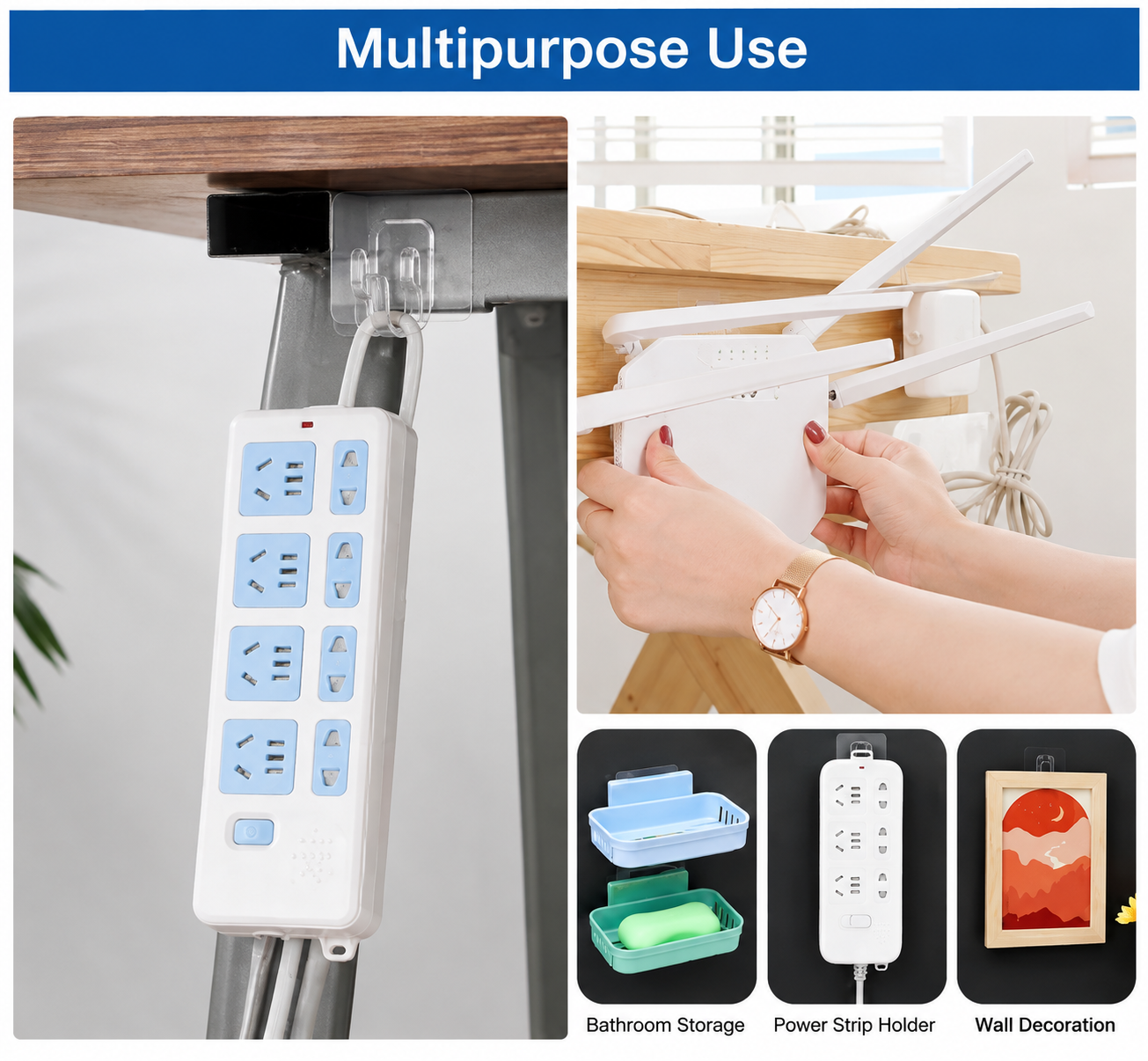 Adhesive Mounting Clips