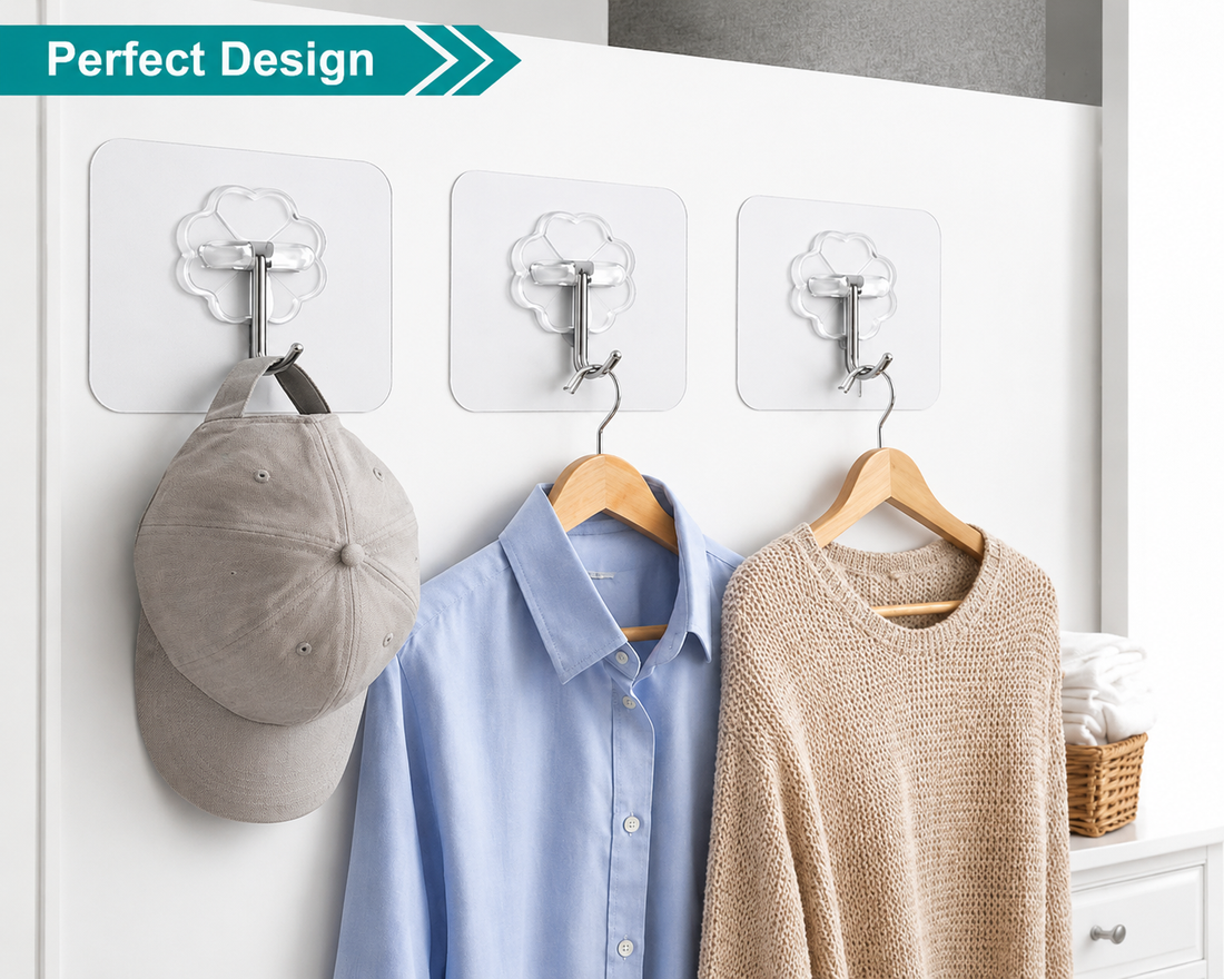 Self-Adhesive Wall Hooks