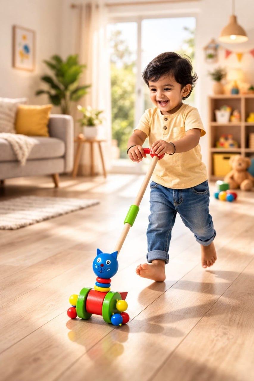 Wooden Push Toy