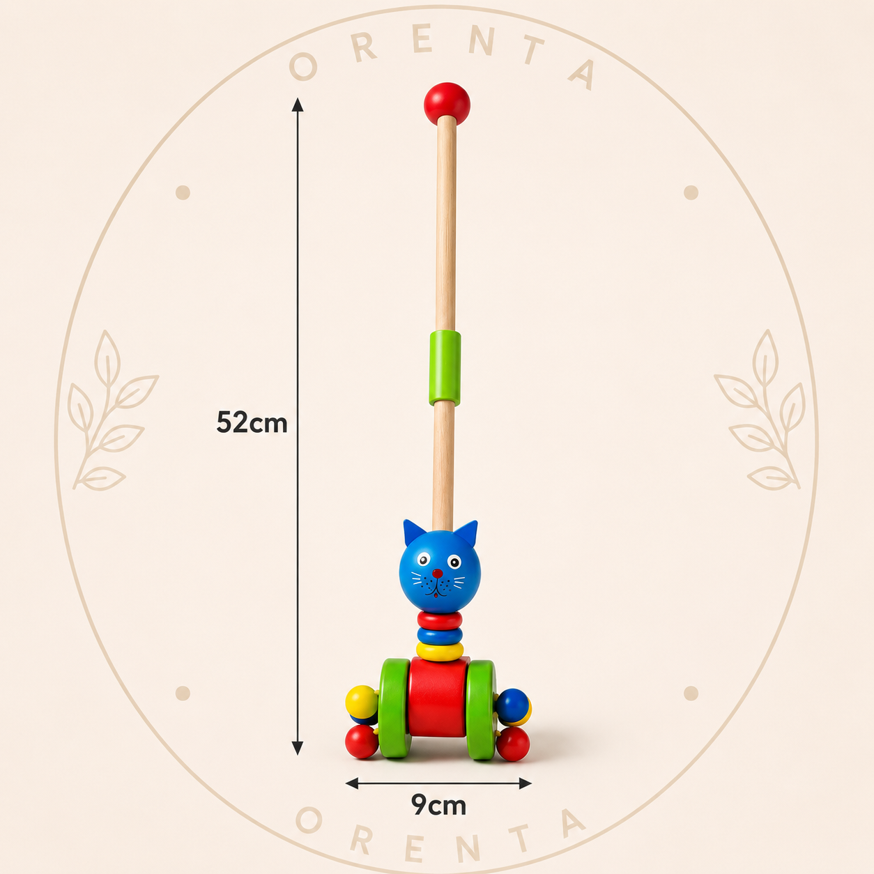 Wooden Push Toy