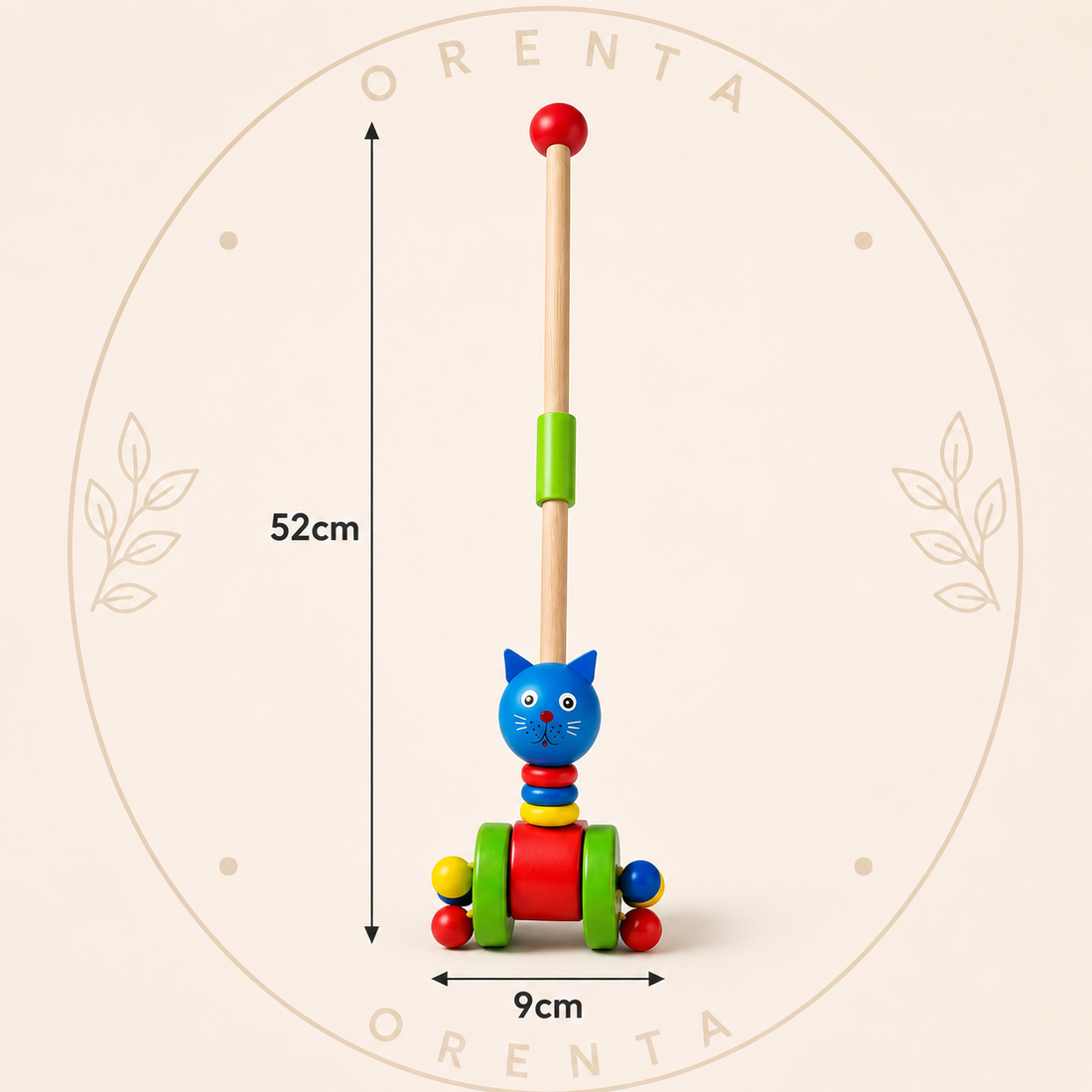 Wooden Push Toy