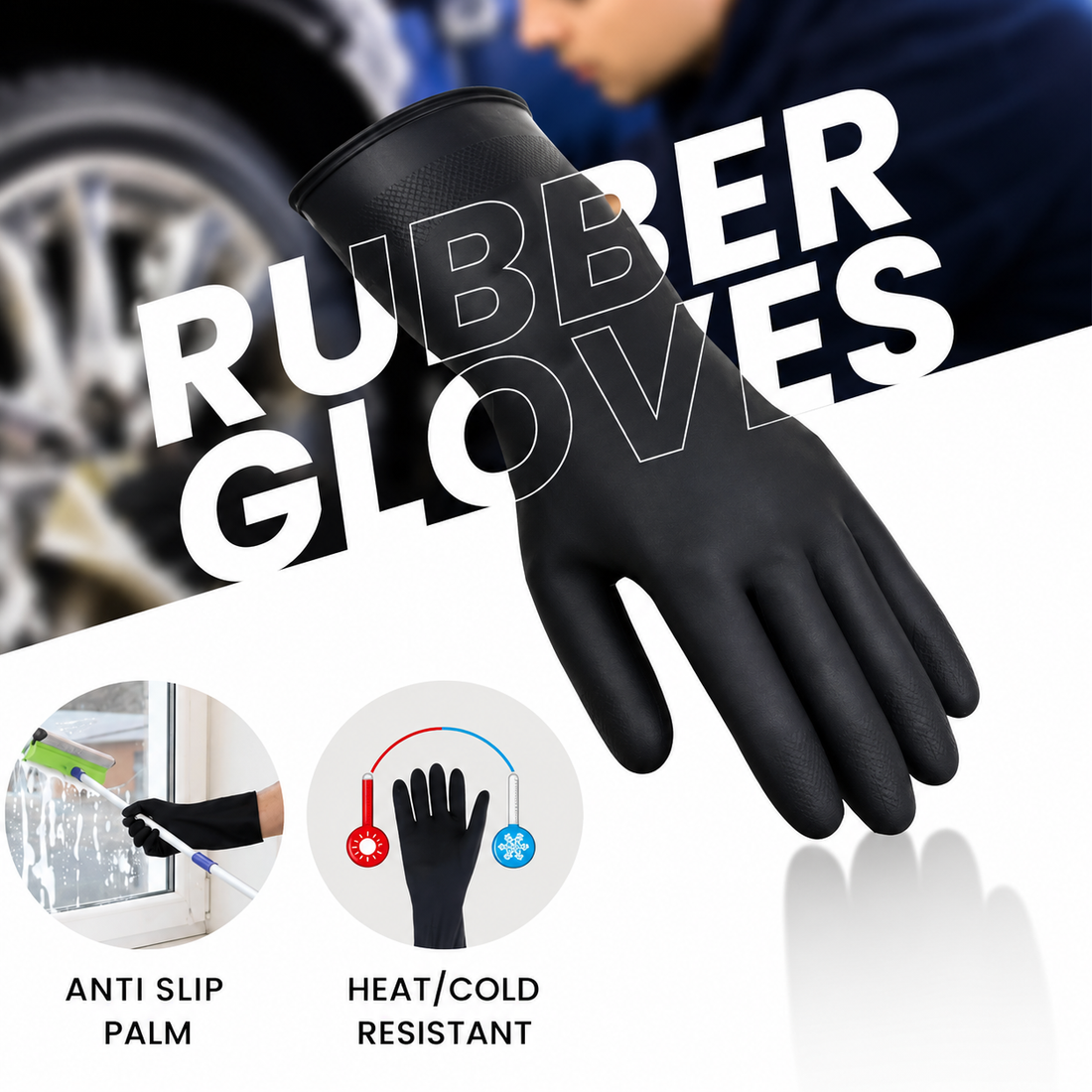 Reusable Household Cleaning Gloves