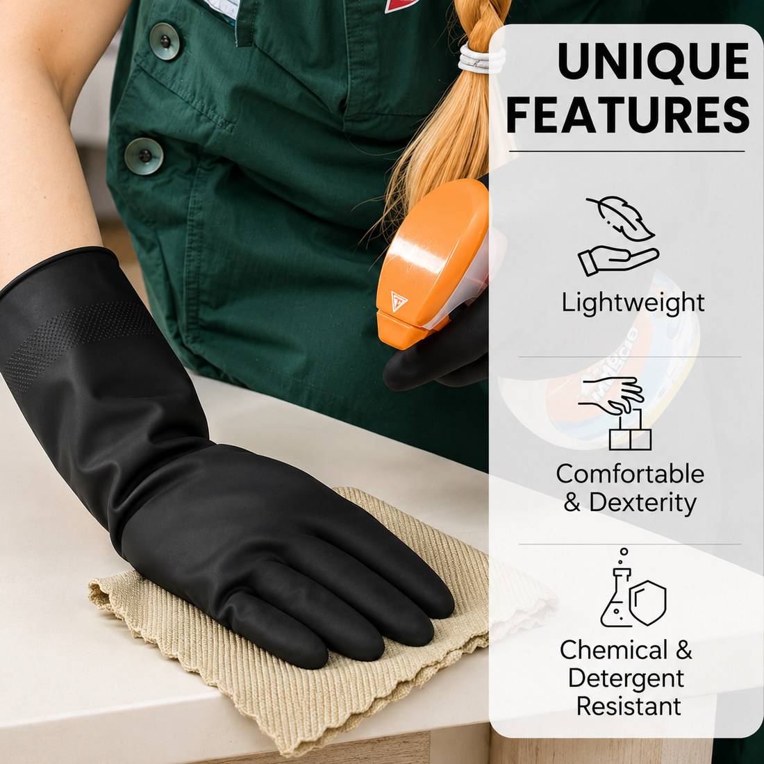 Reusable Household Cleaning Gloves
