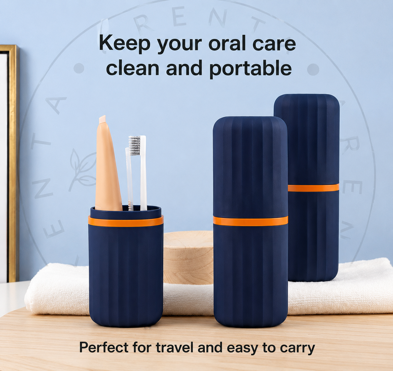 Portable Travel Toothbrush Holder