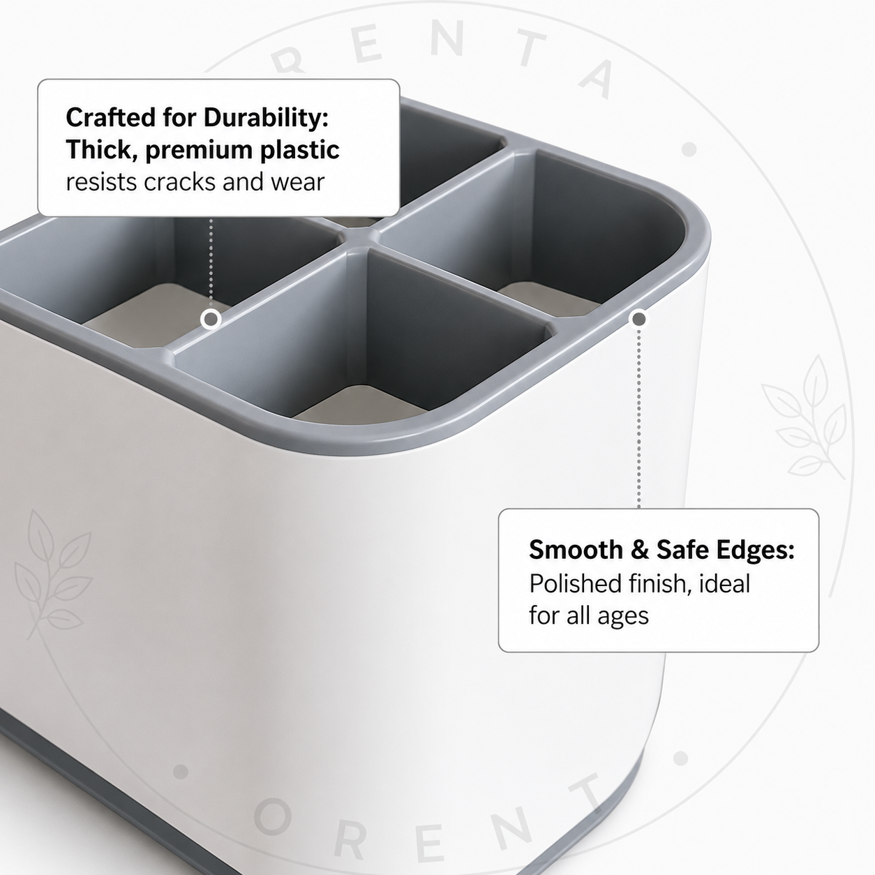 Multipurpose Desk Organizer Storage Box