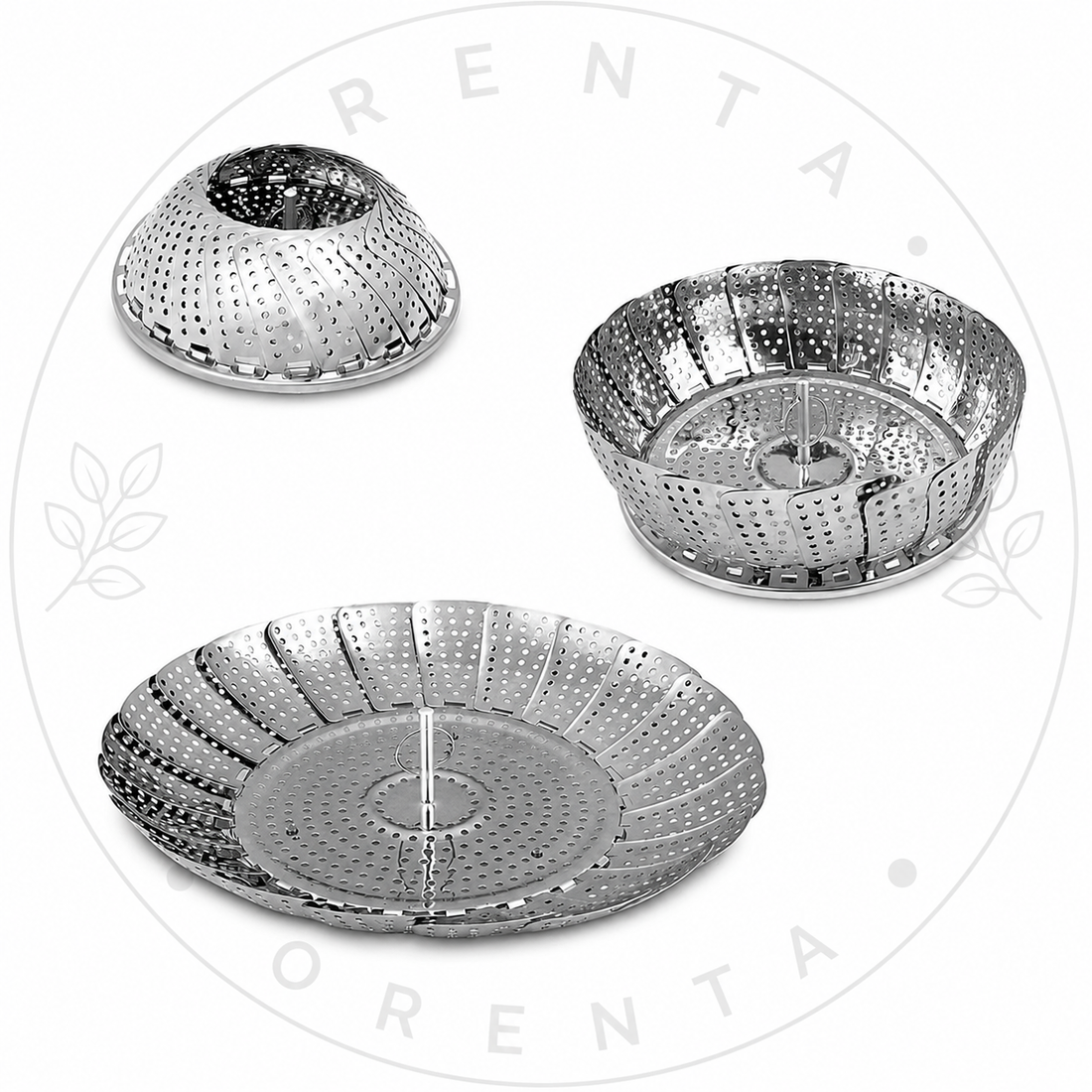 Stainless Steel Foldable Steamer Basket
