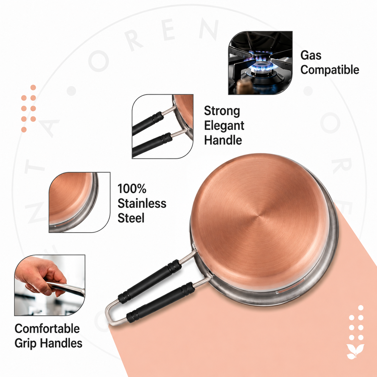 Stainless Steel Saucepan