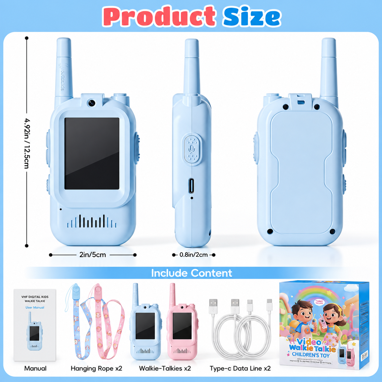 Kids Video Walkie Talkie