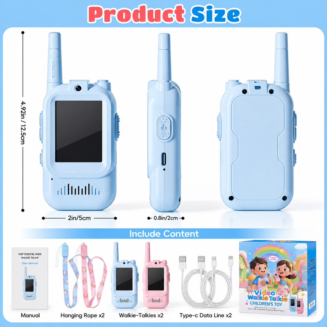 Kids Video Walkie Talkie