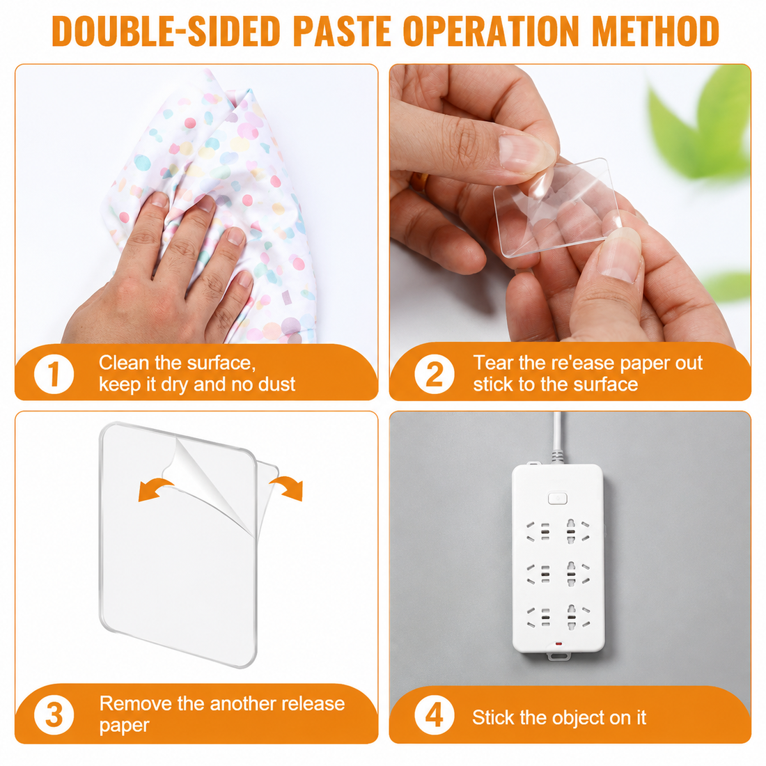 Transparent Adhesive Pads