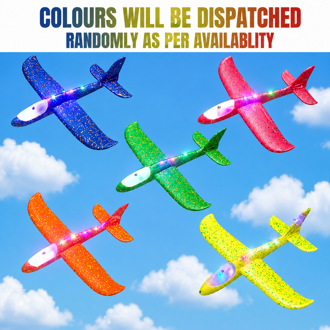 LED Glider Plane