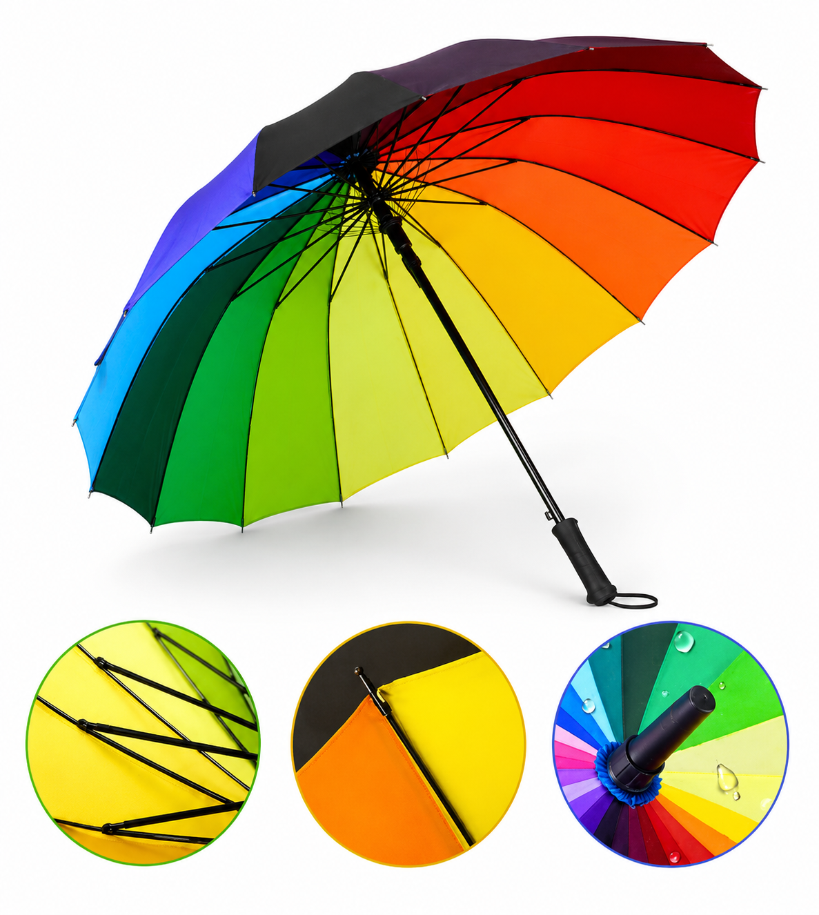 Orenta Rainbow Golf Umbrella