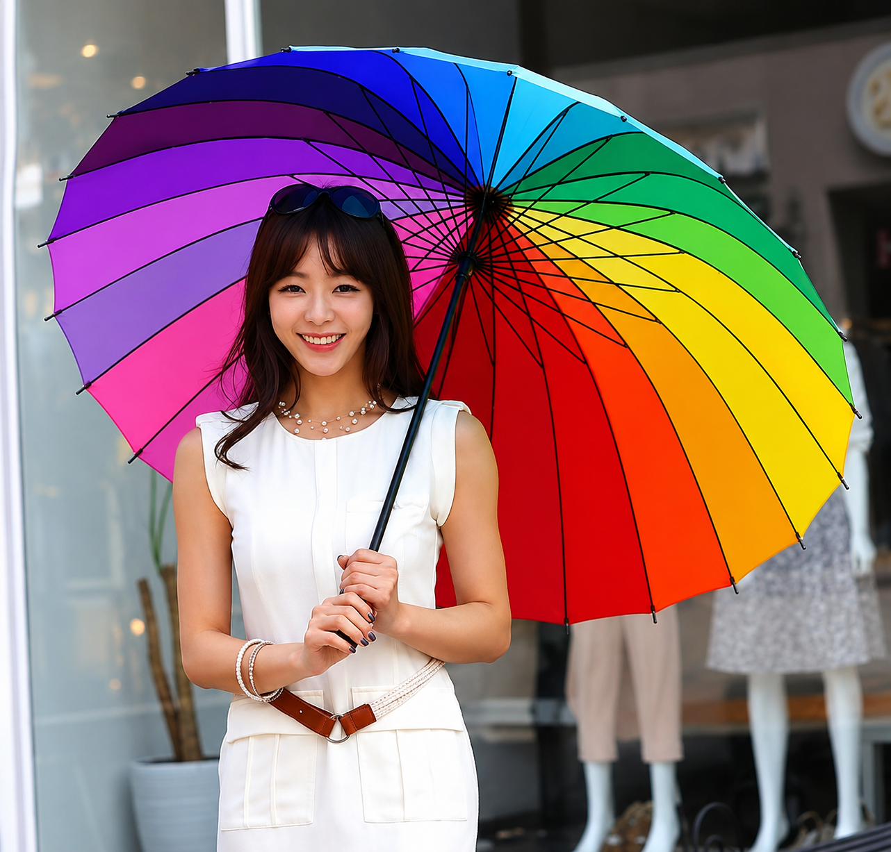 Orenta Rainbow Golf Umbrella
