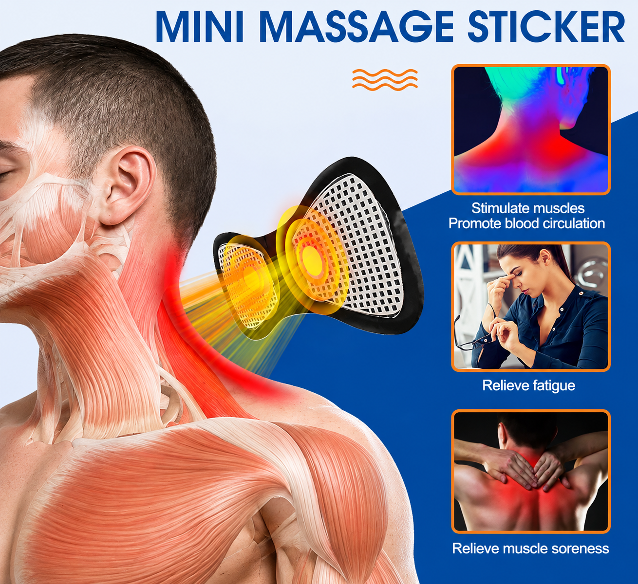 EMS Muscle Massager Pad