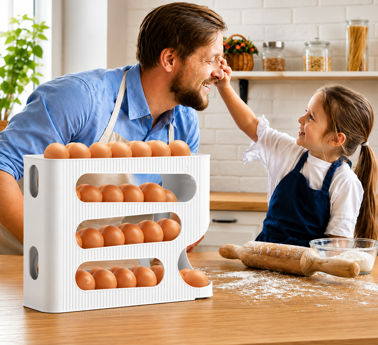 Rolling Egg Dispenser