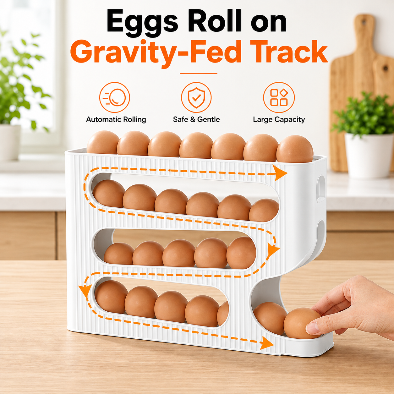 Rolling Egg Dispenser